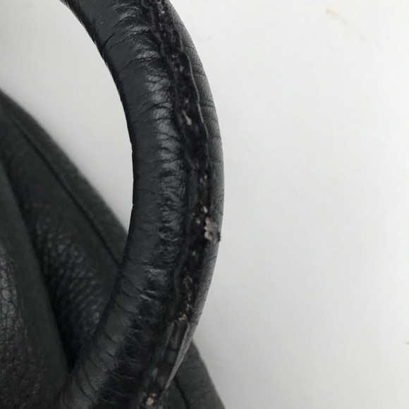 MARC BY MARC JACOBS WOMENS LIK UTIKA BLACK LEATHER HANDBAG - Picture 12 of 15